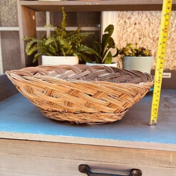 Woven Vintage Boho Baskets Plants - Picture 5 of 16